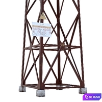 Transmission tower 500 kV 3D Model Corona
