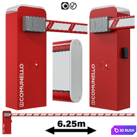 Barrier Comunello Limit 600 KIT 3D Model Vray, Corona