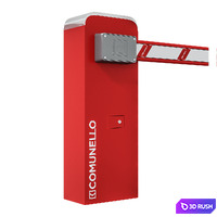 Barrier Comunello Limit 600 KIT 3D Model Vray, Corona