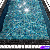 POOL NO47 3D Model Vray, Corona