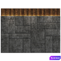 Decorative Wall panel 072 3D Model Corona