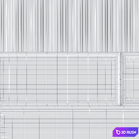 Decorative Wall panel 072 3D Model Corona