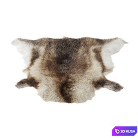 Reindeer skin carpet 3D Model Vray