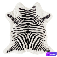 Cowhide Rug Zebra 3D Model Vray