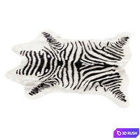 Cowhide Rug Zebra 3D Model Vray