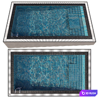 POOL NO50 3D Model Vray, Corona