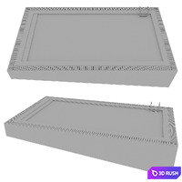 POOL NO50 3D Model Vray, Corona