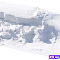 Snowdrift 3D Model Vray, Corona
