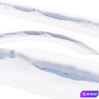 Snowdrift on the road 3D Model Vray, Corona