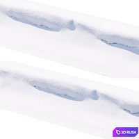 Snowdrift on the road 3D Model Vray, Corona