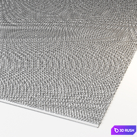 BENUTA WOOL RUG BEADS CREAM 3D Model Vray