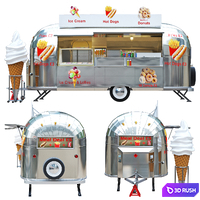 Airstream food truck 3D Model