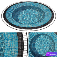 POOL NO53 3D Model Vray, Corona