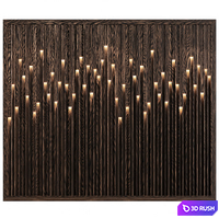 Decotarive wall panel 083 3D Model Corona