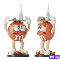 M&amp;M&amp;s Candy 3D Model Vray