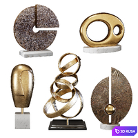 Sculptures 19 3D Model Vray, Corona