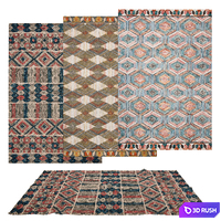 Rugs 3D Model Vray, Corona