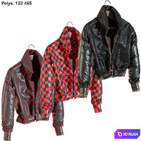 Collection of autumn wear 4K 3D Model Vray, Corona