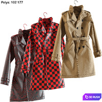 Collection of autumn wear 4K 3D Model Vray, Corona