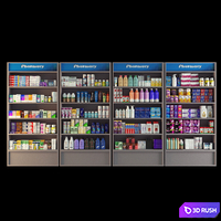 Pharmacy showcase vol-01 3D Model Vray, Corona