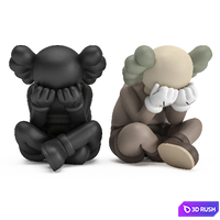 Kaws Separated 3D Model Vray, Corona