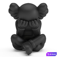 Kaws Separated 3D Model Vray, Corona