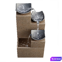 Peaktop Outdoor Garden Tiered Modern Zen Fountain 3D Model Corona