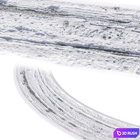 Snow road 3D Model Vray, Corona