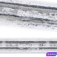 Winter road 3D Model Vray, Corona