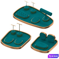 Jewelery display fanxi-01 3D Model Vray