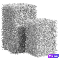 Bales of hay 3D Model Corona