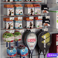 Showcase 041 Sport 3D Model Vray, Corona