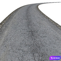Old Road 3D Model Corona