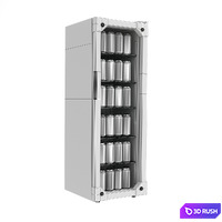 Monster Energy Drink Fridge 3D Model Vray, Corona