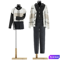 Mannequin Vol 035 3D Model Corona