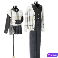 Mannequin Vol 035 3D Model Corona