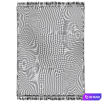 Karmen Hilo Tufted Rug 3D Model Vray, Corona