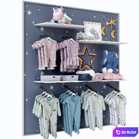 Child store hanger 4 3D Model Vray, Corona