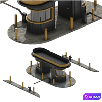Security post 2 3D Model
