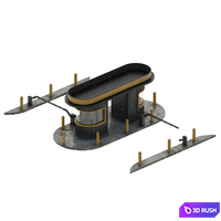 Security post 2 3D Model Corona