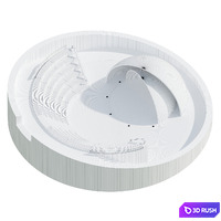Amphitheater 3D Model Corona