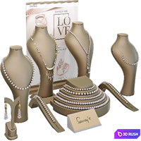 Jewelry showcase for a store 3. Jewelry stand. Display 3D Model Vray, Corona