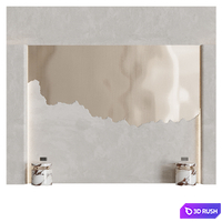Headboard 02 3D Model Corona