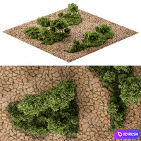 Urban and Environment Element Set 49 3D Model Vray, Corona