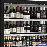 Showcase 046 Alcohol 3D Model Vray, Corona