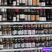 Showcase 046 Alcohol 3D Model Vray, Corona
