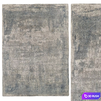 MEHTA HAND-KNOTTED WOOL RUG 3D Model Vray, Corona