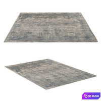 MEHTA HAND-KNOTTED WOOL RUG 3D Model Vray, Corona