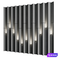 Wall panels | 232 3D Model Vray