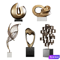 Sculptures 31 3D Model Vray, Corona